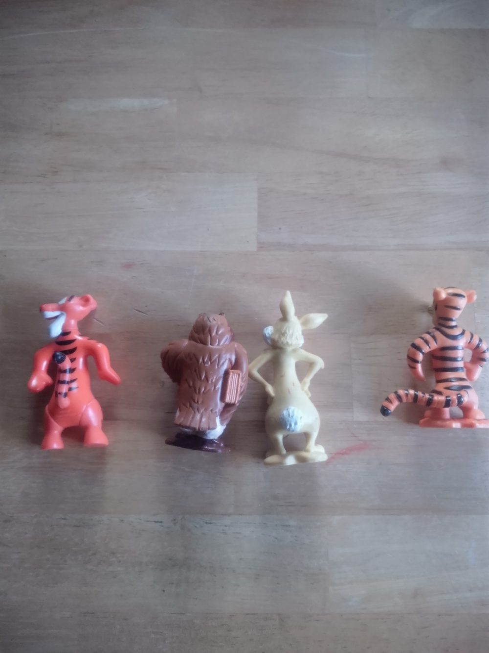 Winnie-the-Pooh Character Figurine Lot - Tigger, Rabbit, Owl - Picture 2 of 2